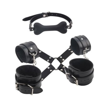 Chisa Fully Restrain You Lover Set - Black