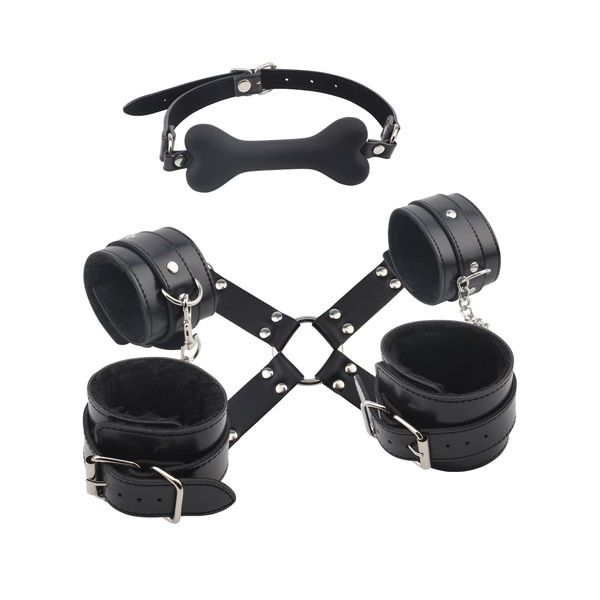 Chisa Fully Restrain You Lover Set - Black