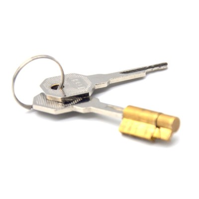 FAAK Chastity Cage 01 w Catheter 45mm - Silver