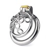 FAAK Chastity Cage 170 45mm - Silver