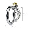 FAAK Chastity Cage 170 45mm - Silver