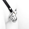 FAAK Chastity Cage 183 w Belt - Silver