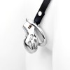 FAAK Chastity Cage 183 w Belt - Silver