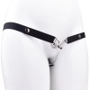 FAAK Sissy Chasity Belt w Butterfly - Ice Dragon