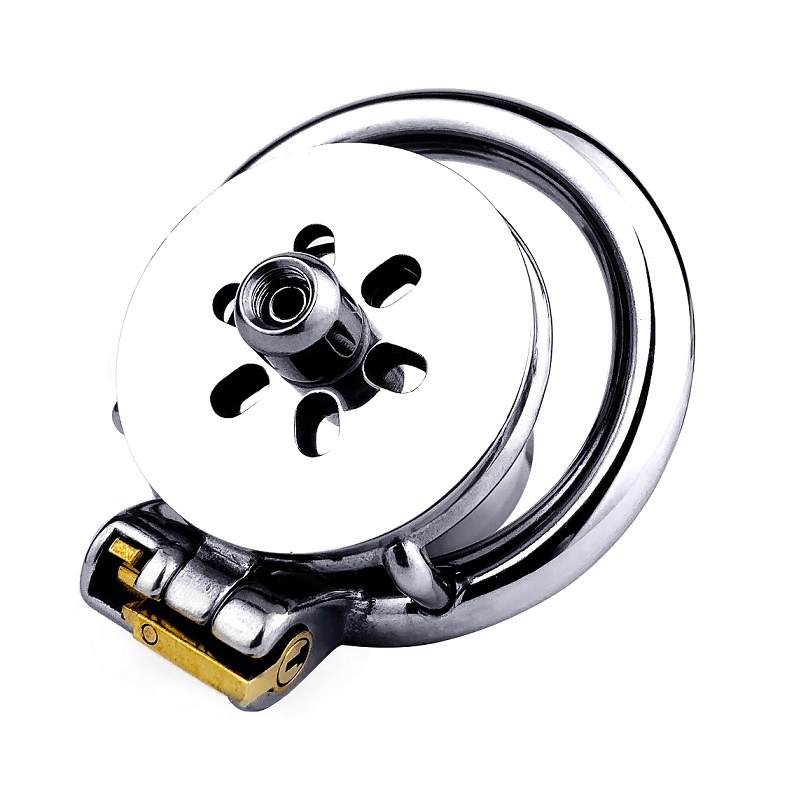 FAAK Pussy Chastity Cage w Cock Plug