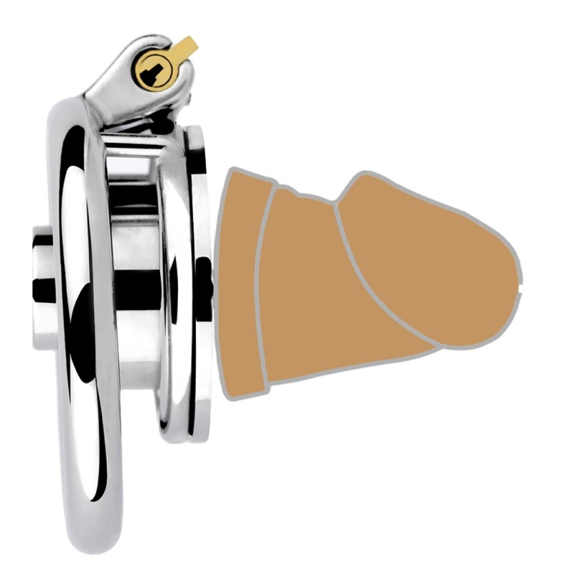 FAAK Chastity Cage 406 w Dick