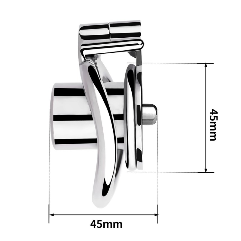 FAAK Chastity Cage w Dick 409 L-size