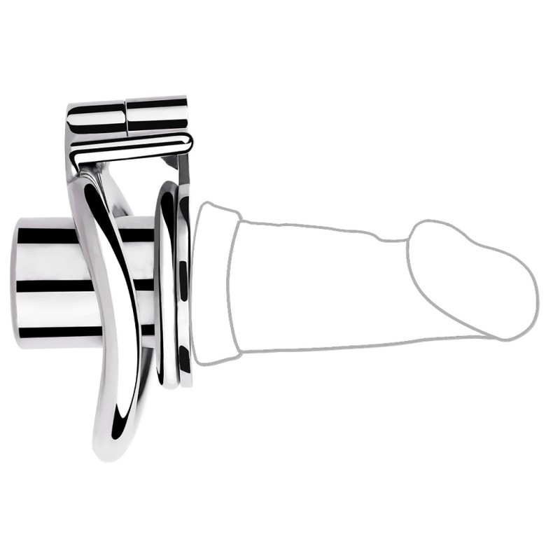 FAAK Chastity Cage w Dick 409 L-size