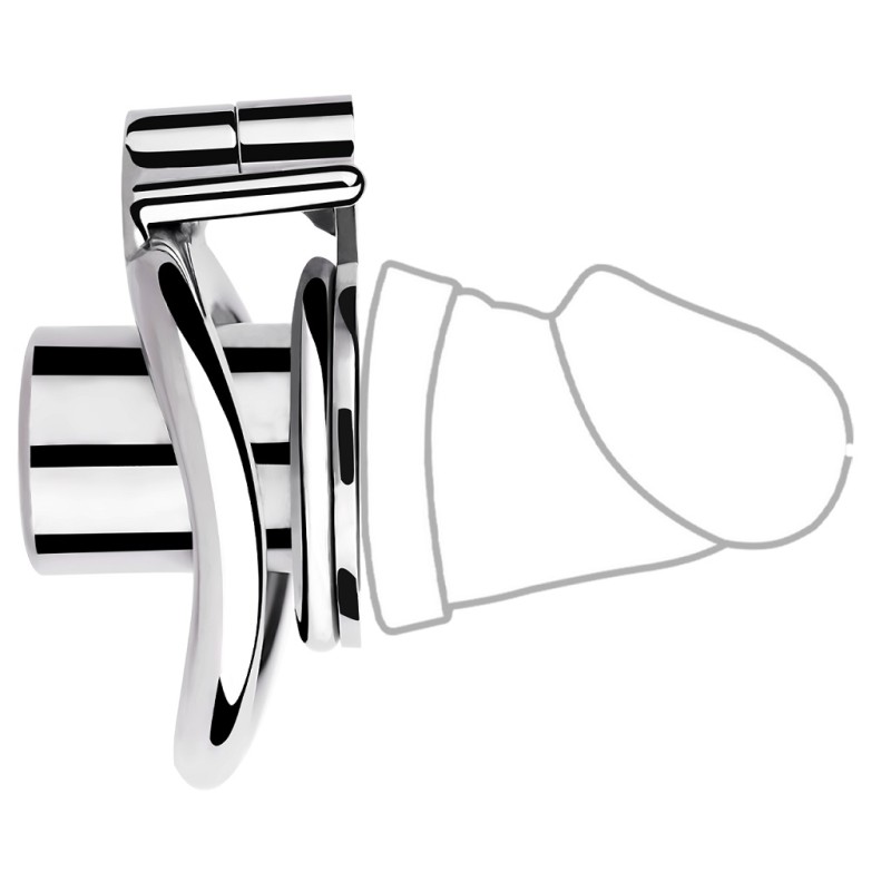 FAAK Chastity Cage w Dick 409 L-size