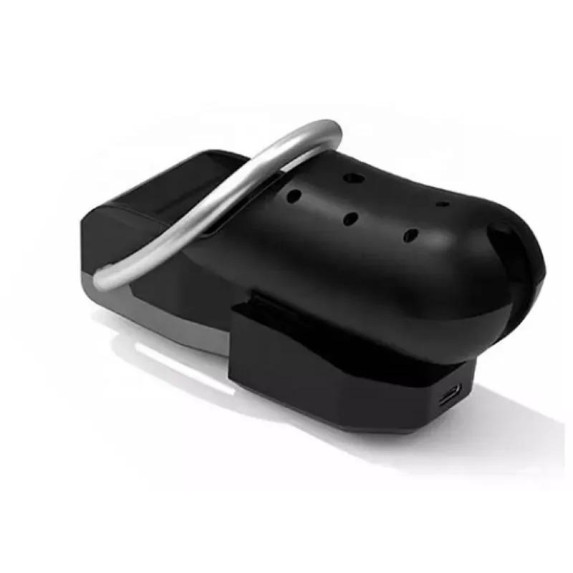 QIUI APP Controlled Chastity Device M - Black