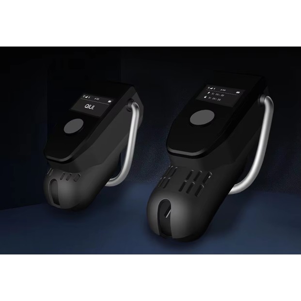 QIUI 3.0 App-Control Chastity Device S - Black
