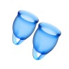 Satisfyer Feel Confident Menstrual Cup - Dark Blue