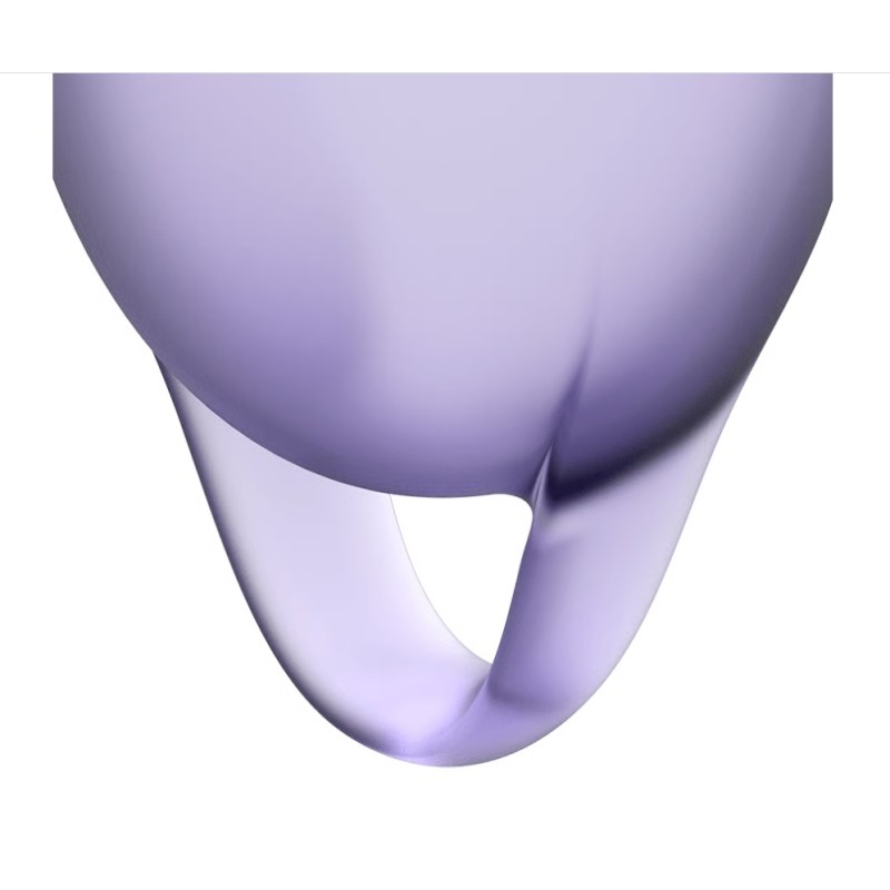 Satisfyer Feel Confident Menstrual Cup - Dark Blue