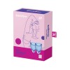 Satisfyer Feel Confident Menstrual Cup - Dark Blue