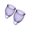 Satisfyer Feel Confident Menstrual Cup - Dark Blue