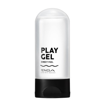 Tenga Play Gel Direct Feel Black Lube - 160ml