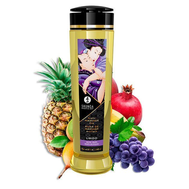 Shunga Libido Massage Oil Exotic Fruits - 240ml