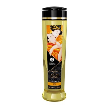 Shunga Stimulation Massage Oil Peach - 240ml