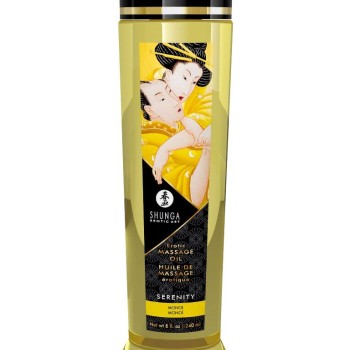 Shunga Erotic Massage Oil Serenity Monoi - 240ml