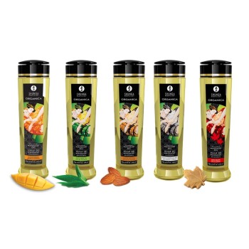 Shunga Organica Kissable Massage Oil Mango - 240ml
