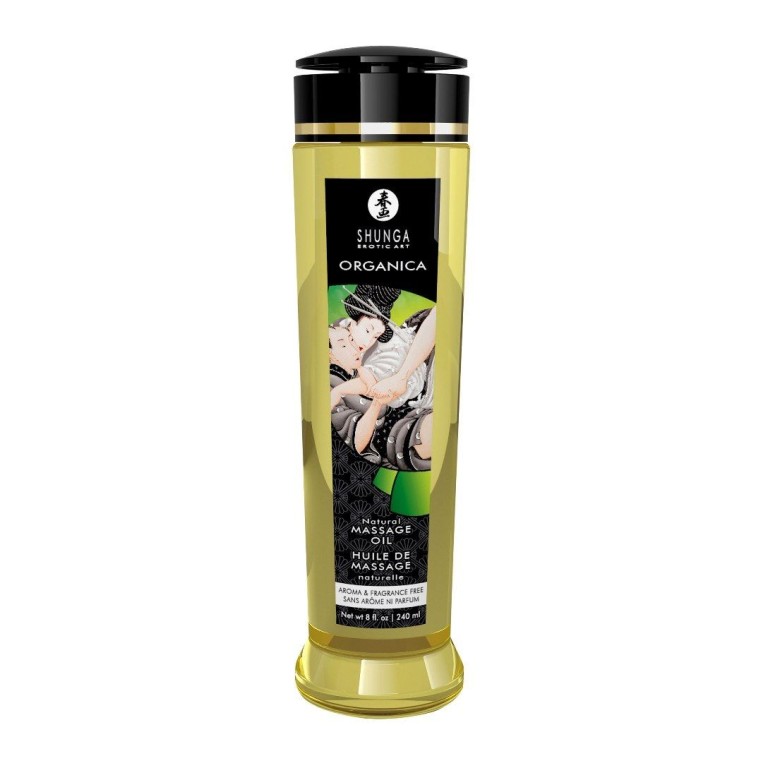 Shunga Organica Kissable Massage Oil Natural - 240ml