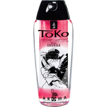 Shunga Toko Aroma Lubricant Sparkling Strawberry Wine - 165ml