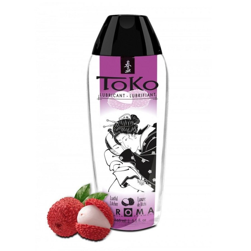 Shunga Toko Aroma Lubricant Lustful Litchee - 165ml
