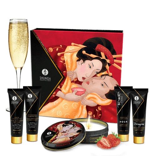 Shunga Geisha's Secrets Set Strawberry