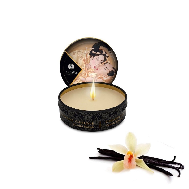 Shunga Desire Massage Candle Vanilla Fetish - 30ml