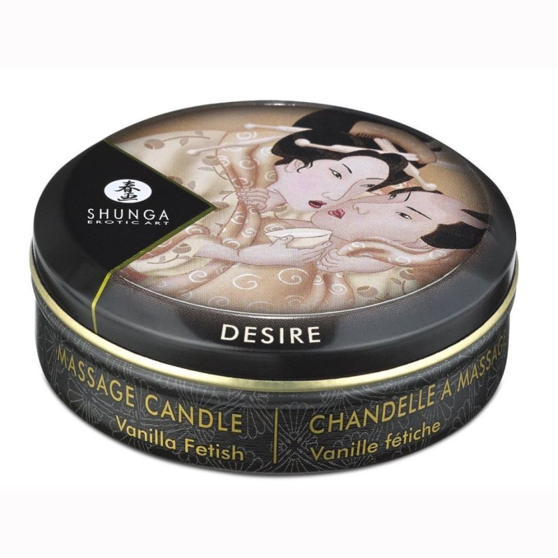 Shunga Desire Massage Candle Vanilla Fetish - 30ml