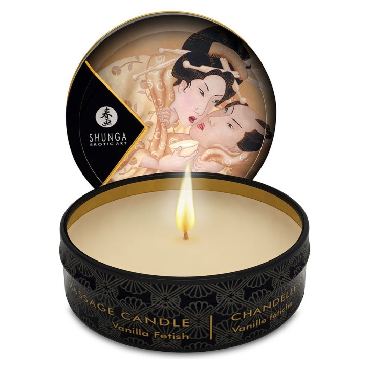 Shunga Desire Massage Candle Vanilla Fetish - 30ml