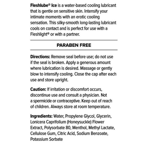 Fleshlight Fleshlube Ice - 118ml