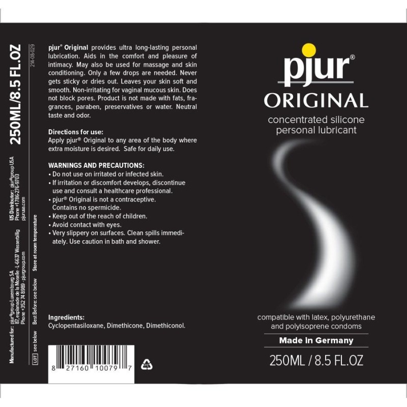 Pjur Original Silicone Glide - 100ml