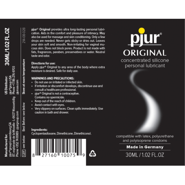 Pjur Original Silicone Glide - 100ml