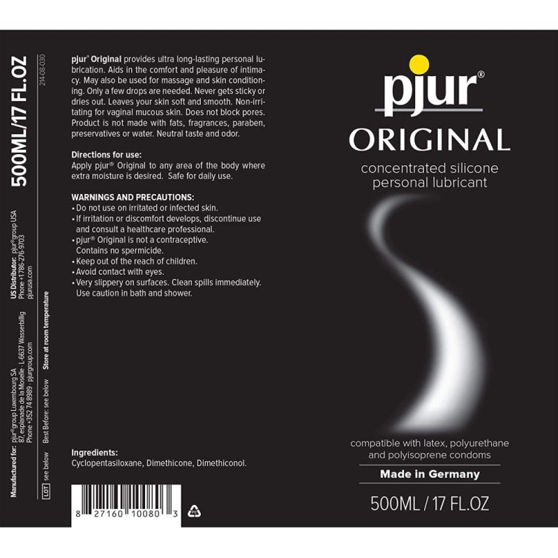 Pjur Original Silicone Glide - 100ml