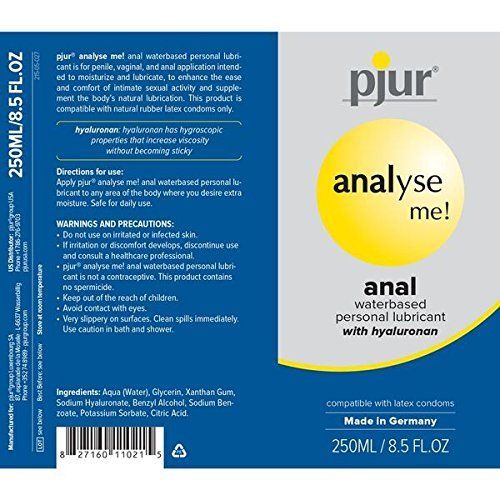 Pjur Analyse me! Comfort Water Anal Glide - 100ml