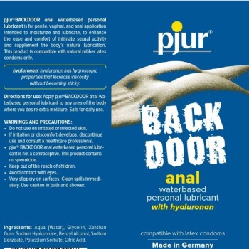 Pjur Back Door Comfort Water Anal Glide - 30ml