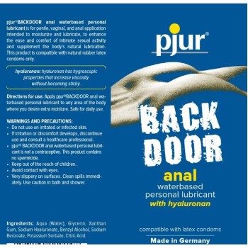 Pjur Back Door Comfort Water Anal Glide - 30ml