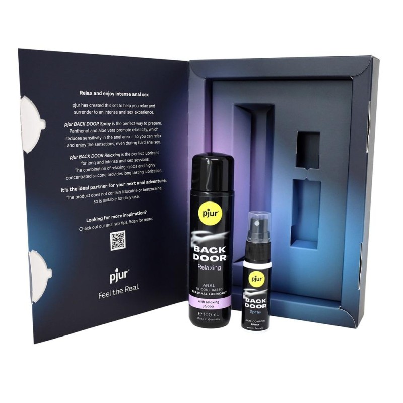 Pjur Back Door Value Pack - Lubricant + Spray