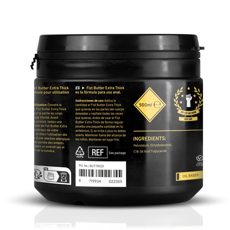 BUTTR Extra Thick Fisting Butter - 500ml