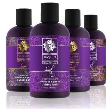Sliquid Balance Soak - Green Tea Bubble Bath - 255ml