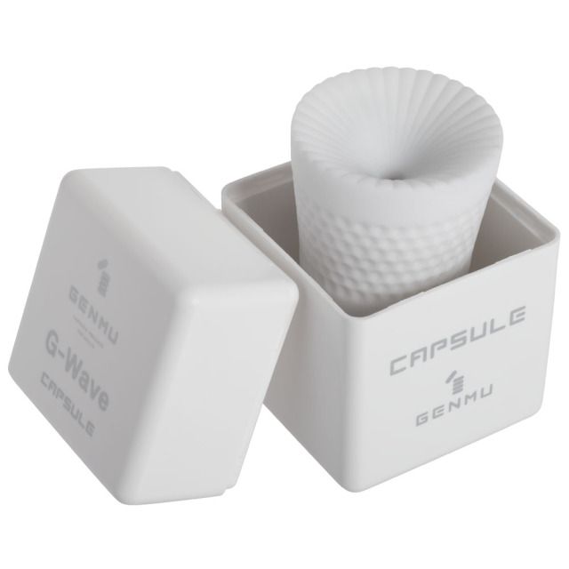 Genmu G-Screw Capsule Masturbator - Orange