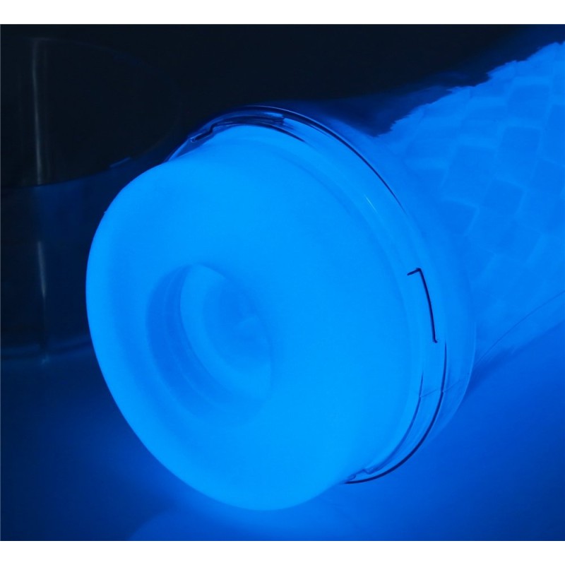 Lovetoy Lumino Play Pocketed Masturbator - Clear