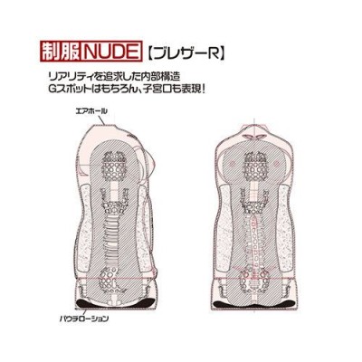 A-One School Uniform Nude Sailor Cup Masturbator - Brown