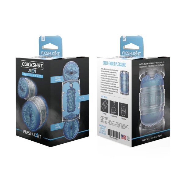 Fleshlight Quickshot Alien - Blue