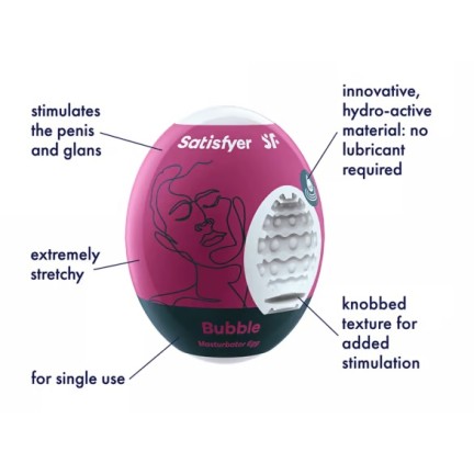 Satisfyer Single Egg - Bubble