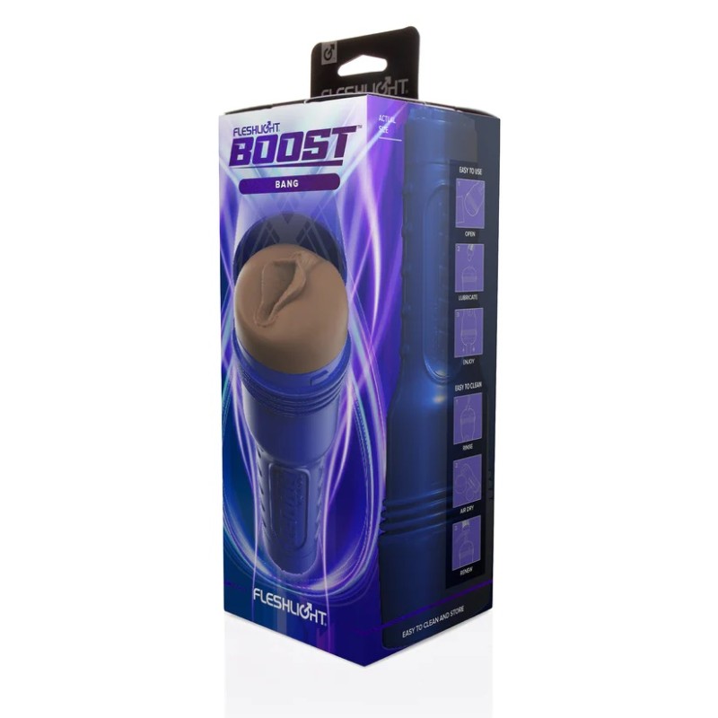 Fleshlight Boost Bang Masturbator - Flesh