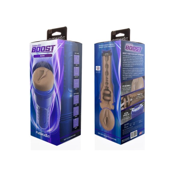Fleshlight Boost Bang Masturbator - Flesh