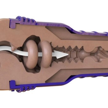 Fleshlight Boost Blow Masturbator - Flesh