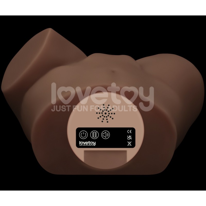 Lovetoy Streetgirl #15 Sensation Pulse Masturbator 2.7kg - Black